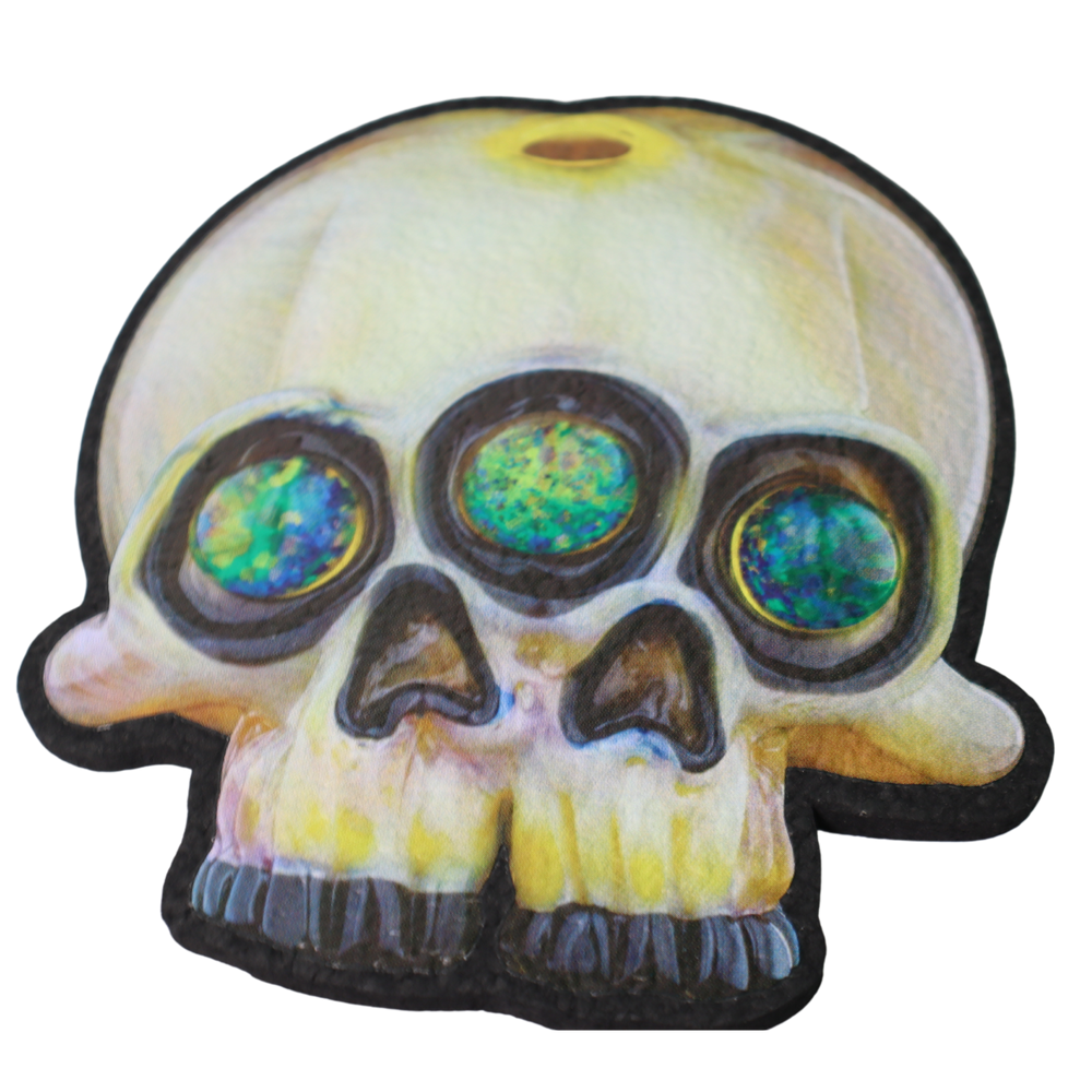 
            
                Load image into Gallery viewer, AKM x Egon Skull with AKM Millie &amp;amp; Mat
            
        