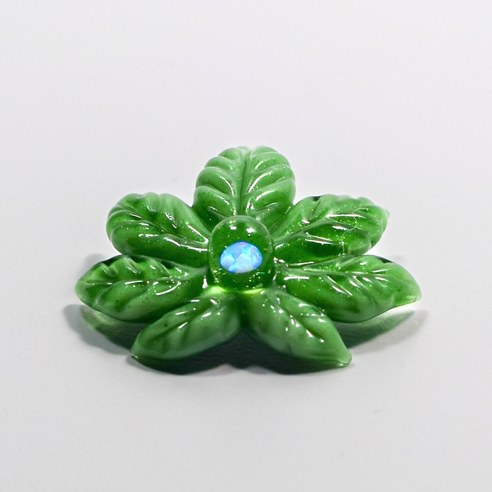 
            
                Load image into Gallery viewer, Mars Canna Leaf Pendant
            
        