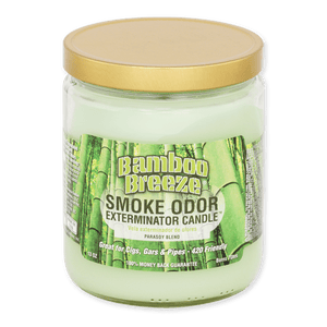 Smoke Odor Exterminator 13oz Jar Candle - Bamboo Breeze