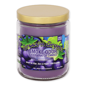 Smoke Odor Exterminator 13oz Jar Candle - Groov'n Grape