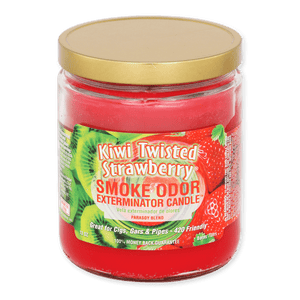 Smoke Odor Exterminator 13oz Jar Candle - Kiwi Twisted Strawberry