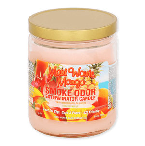 
            
                Load image into Gallery viewer, Smoke Odor Exterminator 13oz Jar Candle - Maui Wowie Mango
            
        